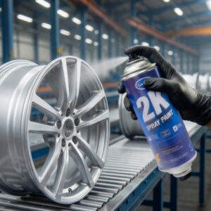 Color-on 2K spray paint banner