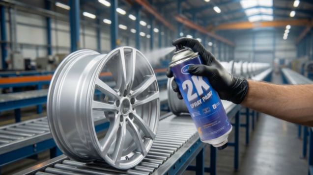 Color-on 2K spray paint banner